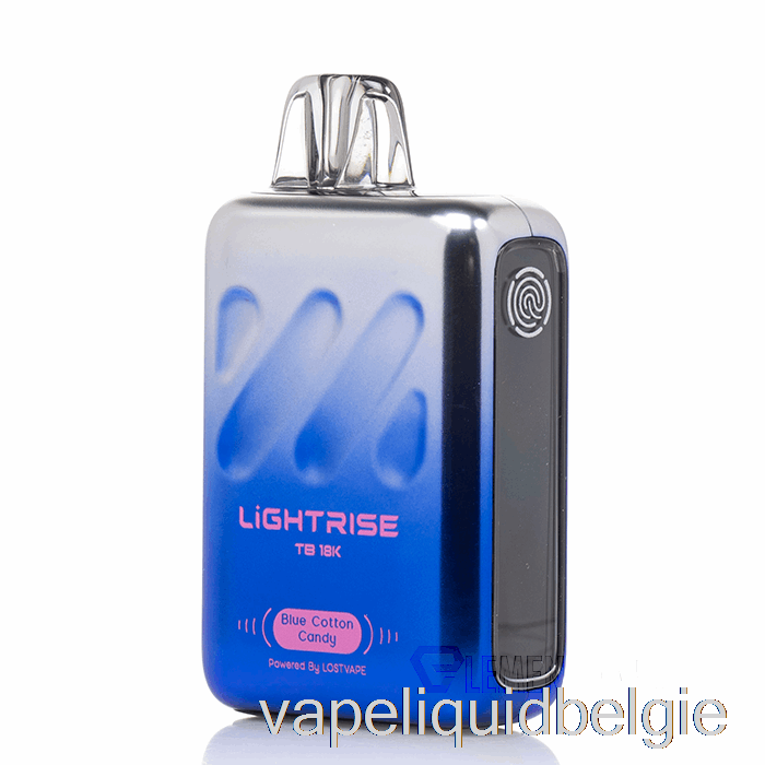 Vape-vloeistof Verloren Vape Lightrise Tb 18k Wegwerpbare Blauwe Suikerspin